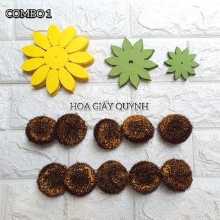 SÉT HOA HƯỚNG DƯƠNG CẮT SẴN