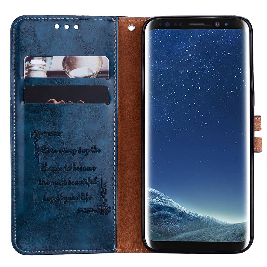 Bao da điện thoại PU có nhiều màu sắc để lựa chọn cho Samsung S8 Plus S9 Plus