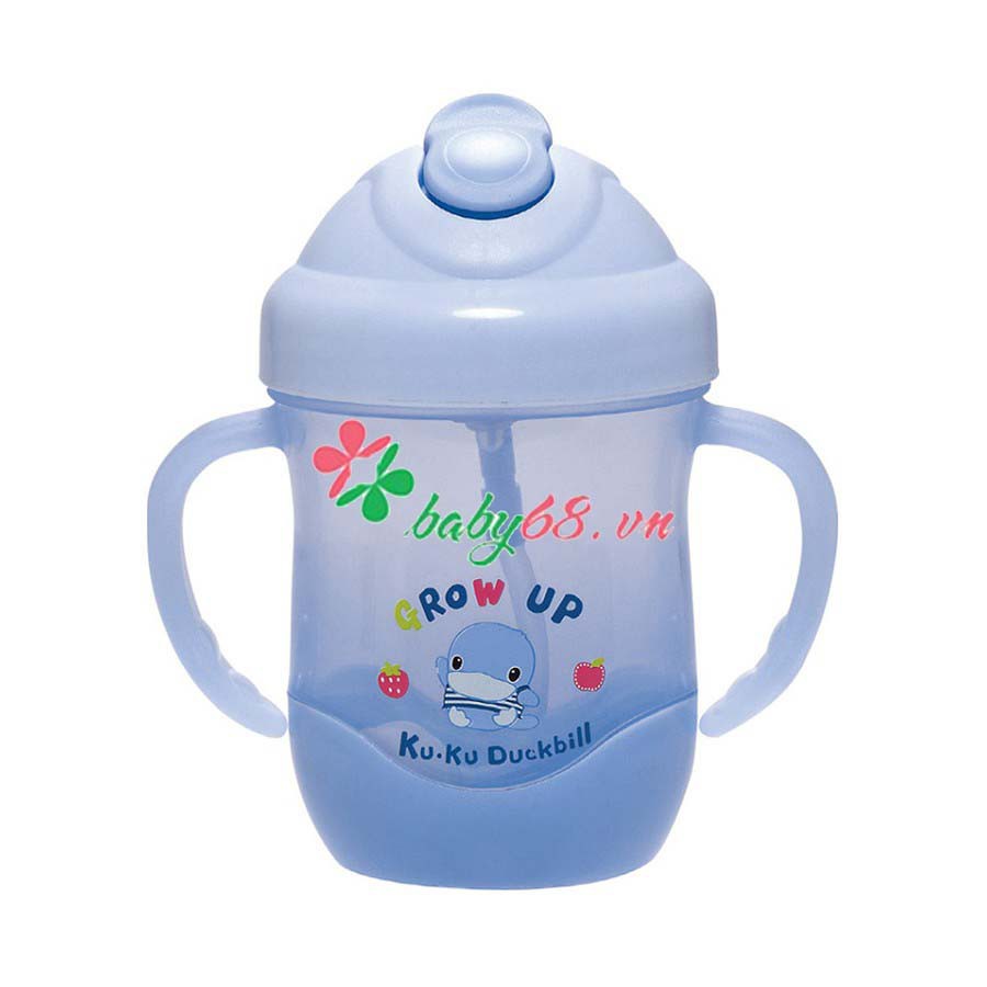 Bình uống nước ống hút KUKU -KU5452 -Có tay cầm 200ml