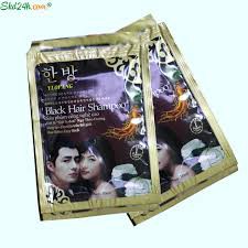 Combo 10 gói dầu gội là đen Hàn Quốc
