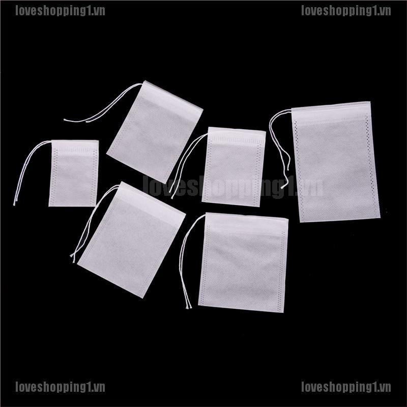 Set 100 Túi Lọc Trà Dây Rút Tiện Lợi
