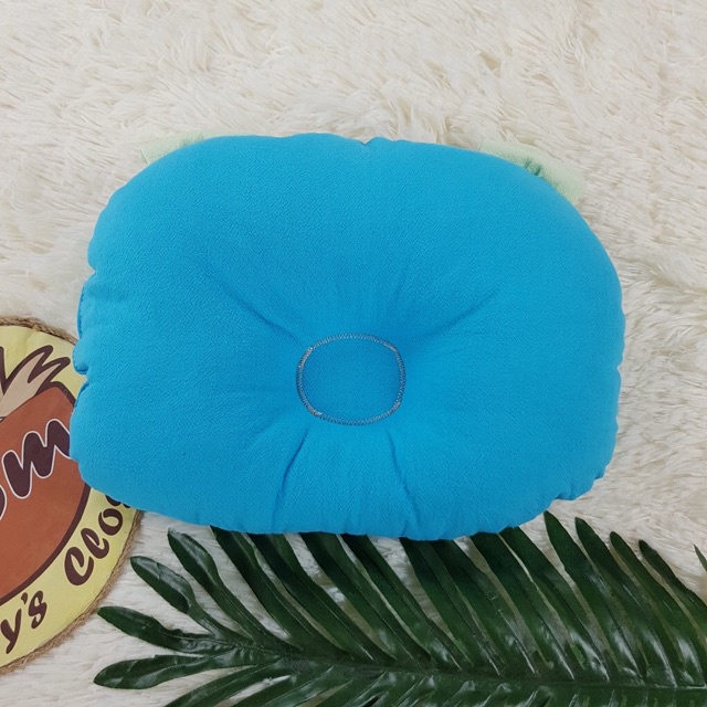 Gối lõm chống bẹp đầu cara hình thú cho bé sơ sinn