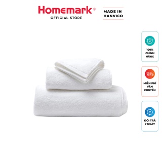 Bộ khăn tắm lớn, khăn tắm trẻ em, khăn mặt Homemark cao cấp by HANVICO tiêu chuẩn 5 sao (Combo 3 khăn)