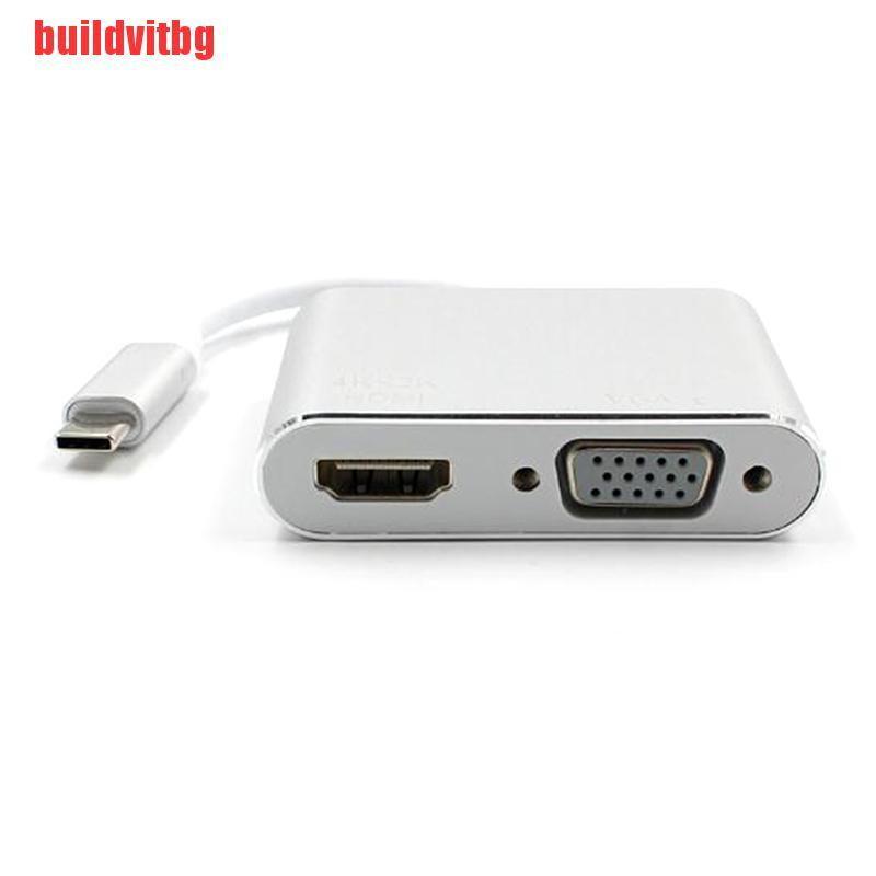 Bộ Chuyển Đổi Usb 3.1 Type C Sang Vga Usb C Sang Hdmi 4k Uhd Gvq | BigBuy360 - bigbuy360.vn