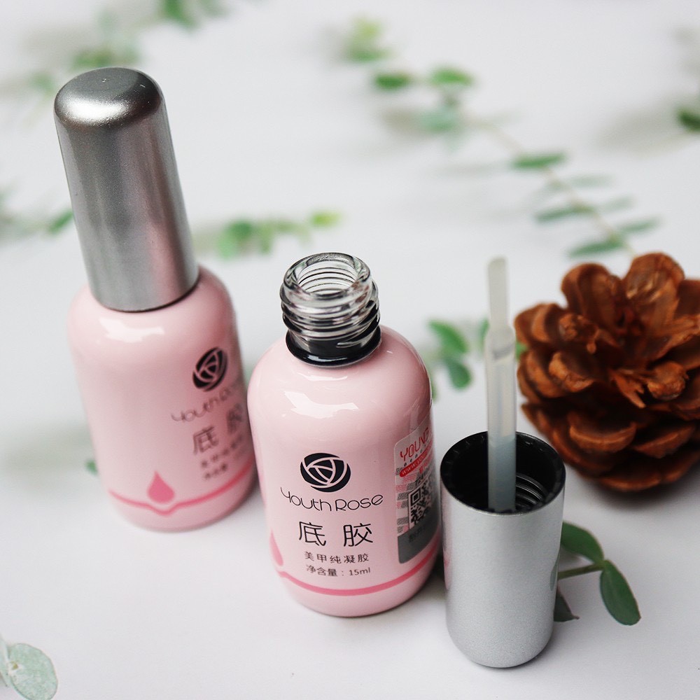 Base Top Cứng móng hoa hồng sơn bóng & bền cực tốt cho người làm nail