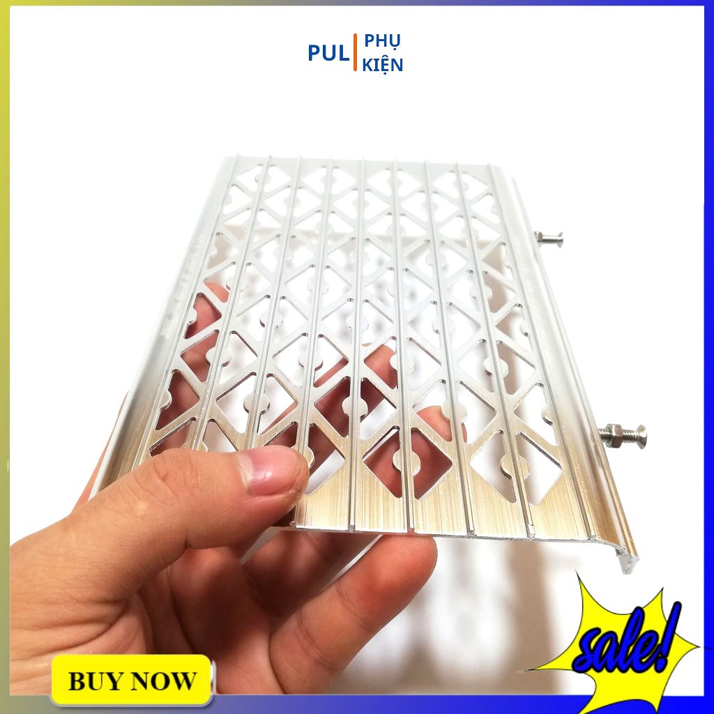 Che két nước Exciter 150 nhôm dày hc bảo vệ két nước làm đẹp xe Ex 150