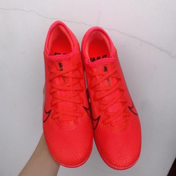 Giày đá bóng MECURIAL VAPOR 13 PRO IC ( ĐỎ ) *^ ^ * 📷
