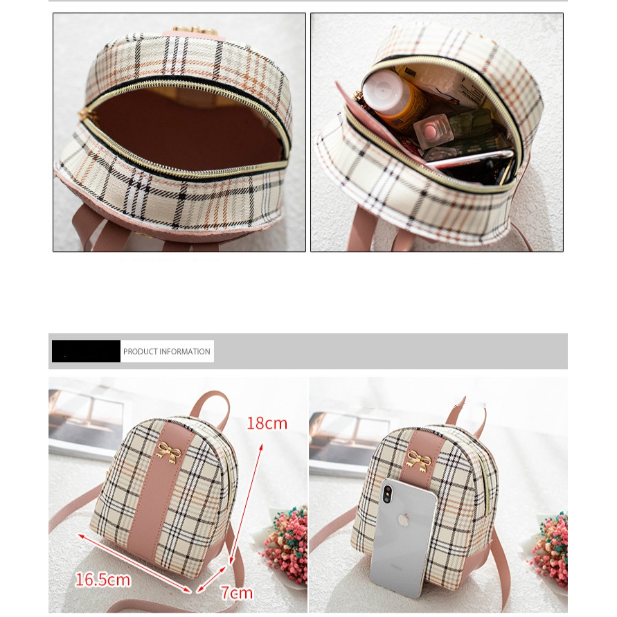 Balo đeo vai thời trang phong cách Hàn Quốc cho nữ