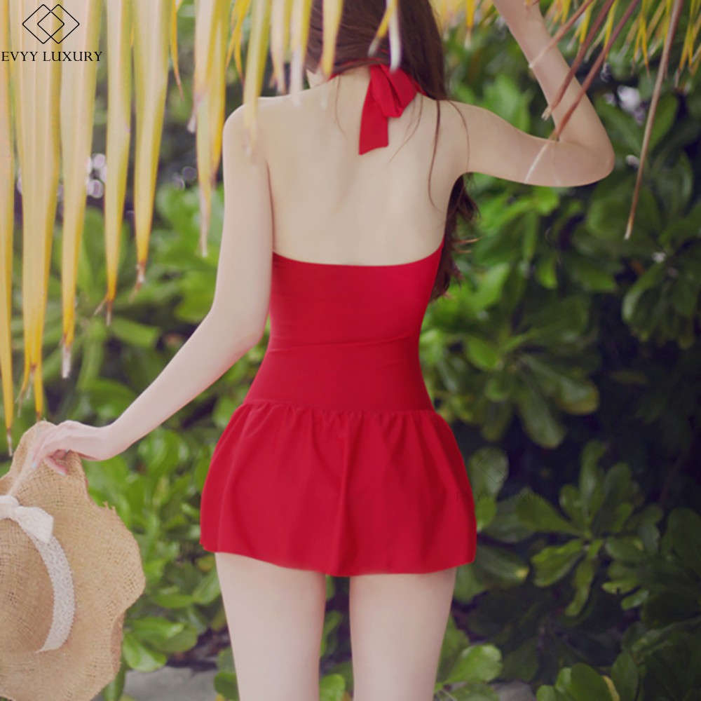 Bikini 1 mảnh dáng váy dễ thương Evyy | BigBuy360 - bigbuy360.vn