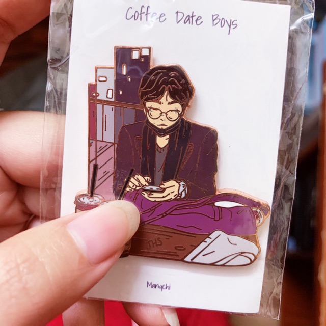 Pin cài áo, balo, túi BTS Jimin, Jhope and RM