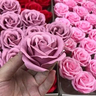 Hoa sáp 5 lớp ( 1 hộp 25 bông)