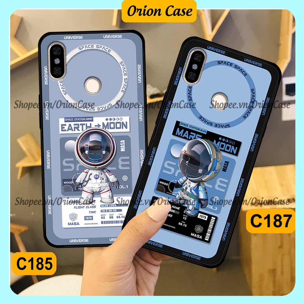 Ốp Xiaomi Redmi Note 5 / Note 6 in hình astronaut pro nasa, moutain cá tính.ốp lưng chống sốc.