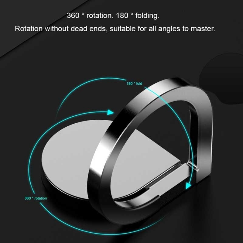 Water Drop Pop 360 Degree Finger Ring Grip Metal Mount Mobile Phone Stand Holder