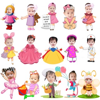 Chibi cho bé sz lớn 30 cm