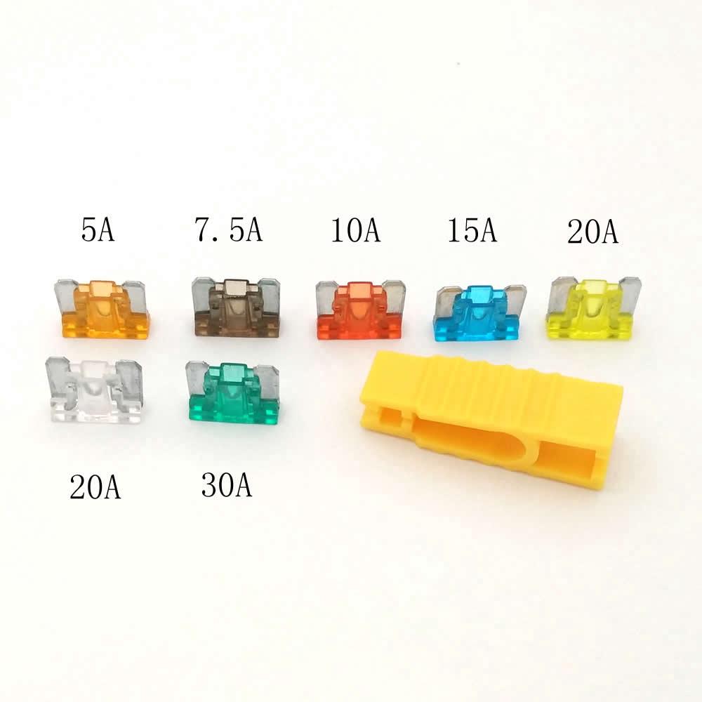 Fuse Box Auto Micro Fuse 7 Values Blade Mixed Car Fuse Kit Assortment