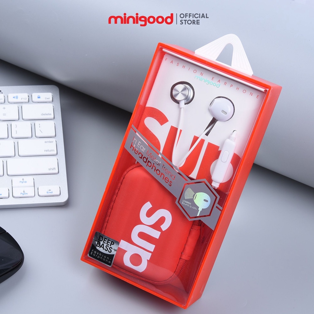 Tai phone Sup 3 màu thời thượng MINIGOOD