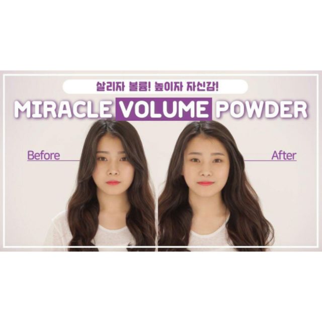 Xịt phồng tóc Dr.Top Miracle Volume Powder ( vỏ màu tím)