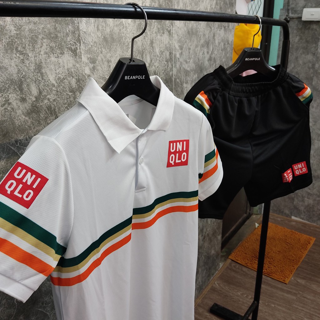 [Sale sốc] Bộ thể thao uniqlo cao cấp hàng cao cấp. Bộ Tennis cổ bẻ ngắn tay cao cấp | BigBuy360 - bigbuy360.vn
