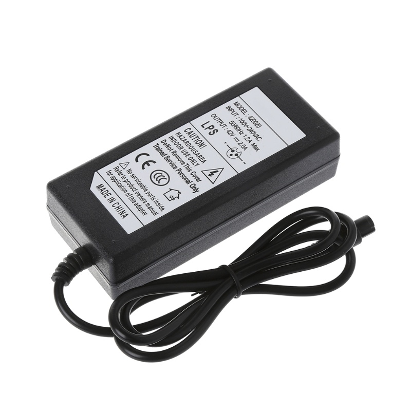 1 Bộ Sạc Pin 42V 1 2A AC Cho Xe Điện Cân Bằng Thông Minh