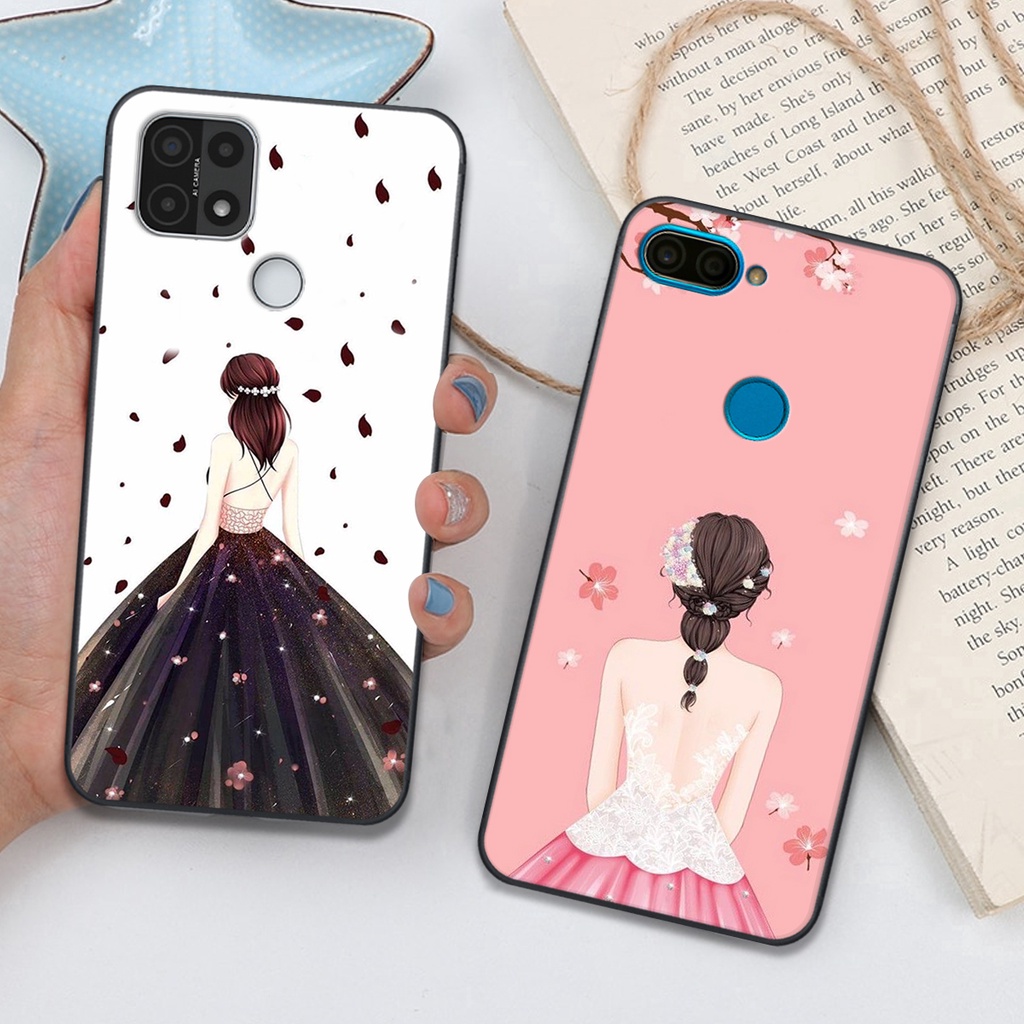 Ốp lưng Oppo A15 - Oppo A12 In Hình Cô Gái Đẹp