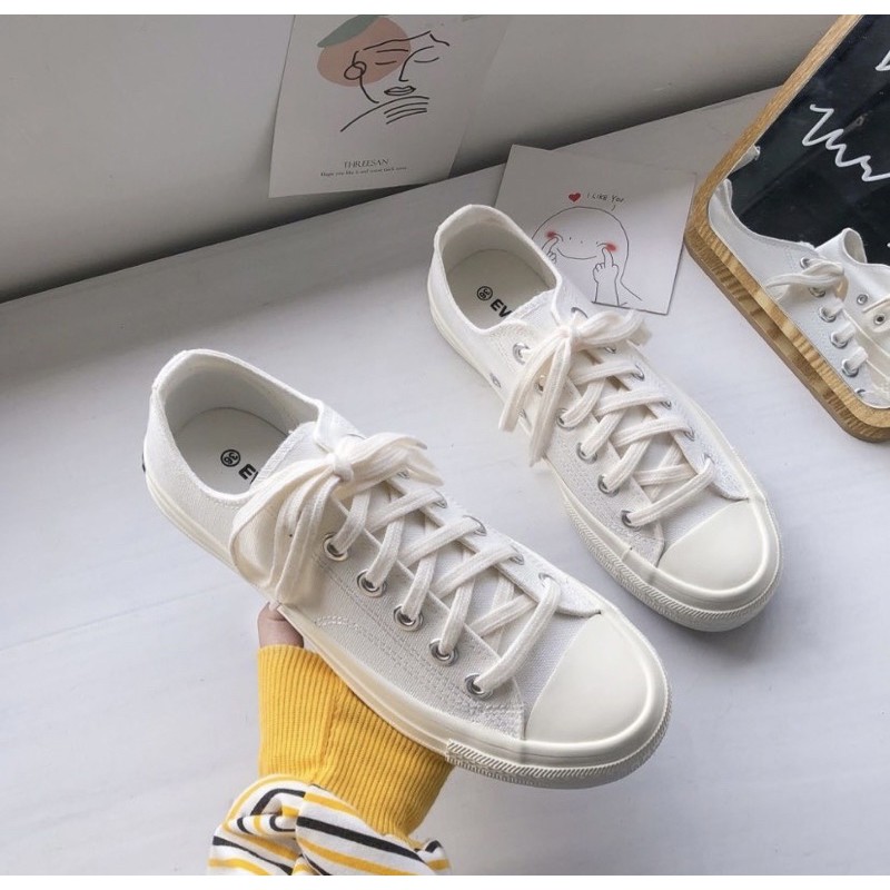[CÓ SẴN] Giày sneaker trắng size 36,39