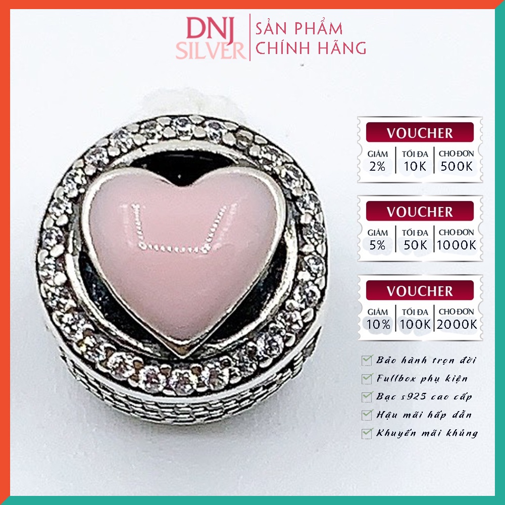 Vòng tay bạc 925 cao cấp - Vòng tay charm bạc Love Travel dành cho nàng thích du lịch - DNB023