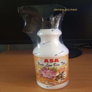 Nước lau bàn thờ asa hương trầm 350ml