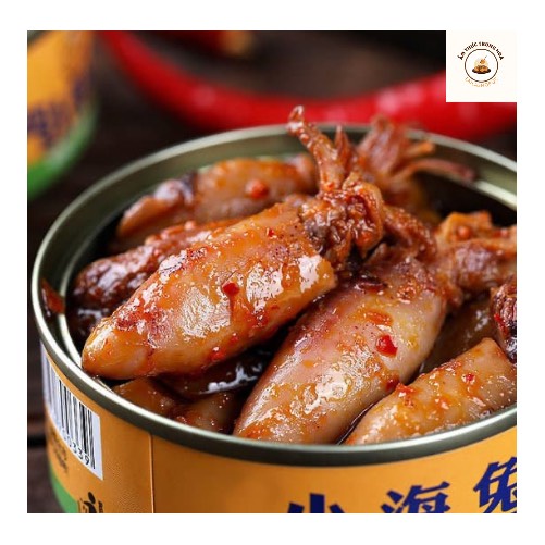 HẢI SẢN ĐÓNG HỘP BÀO NGƯ ĐÓNG HỘP CÁC LOẠI HẢN SẢN 100GR ĐỒ ĂN VẶT