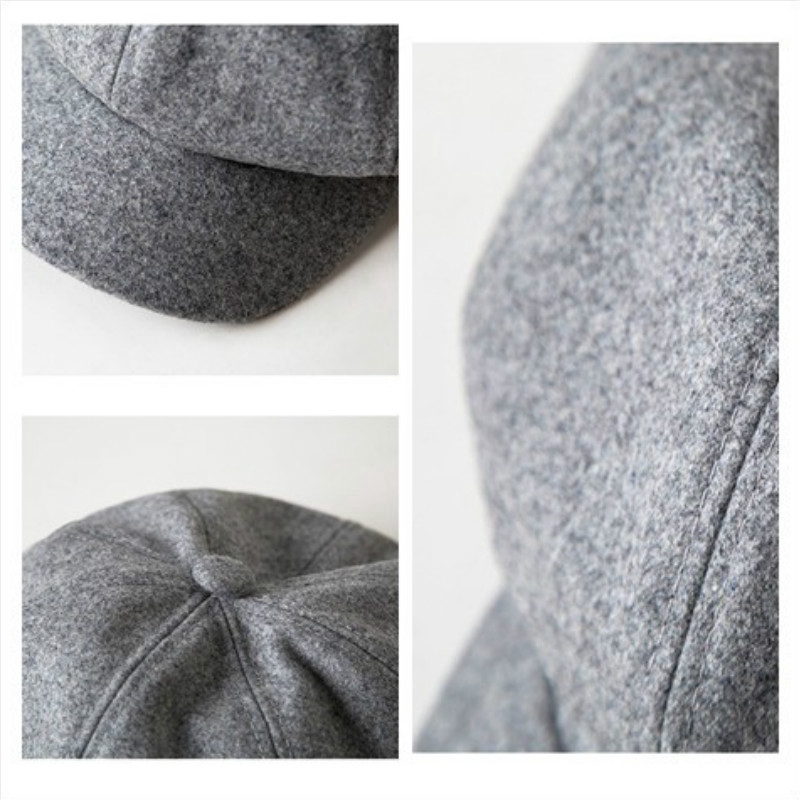 Nón beret phong cách retro Hàn Quốc cho nữ