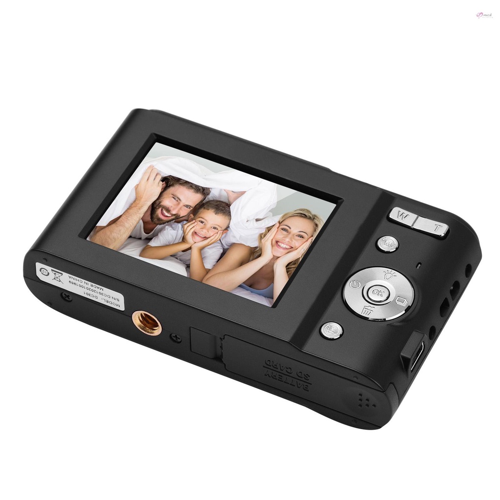 Máy ảnh kỹ thuật số Andoer 36MP 1080P 2.4-inch IPS màn hình 16x zoom 128GB kèm túi đựng và 2 pin 1/4
 | BigBuy360 - bigbuy360.vn