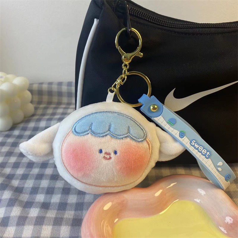 Móc khóa dễ thương treo balo, chìa khóa