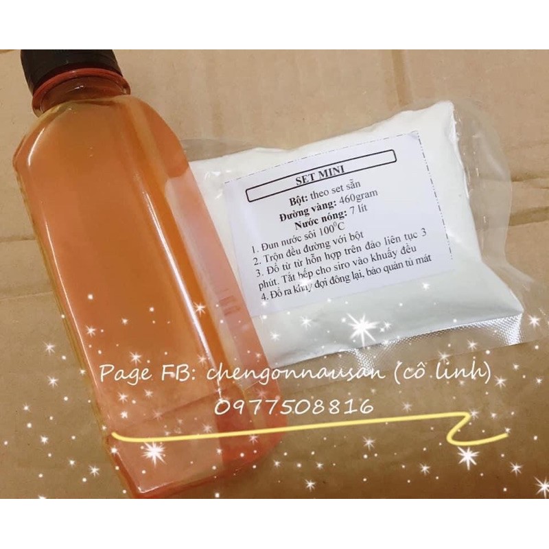 SET COMBO TRÀ TẮC CHANH  ~THÀNH PHẨM~ 42 LÍT