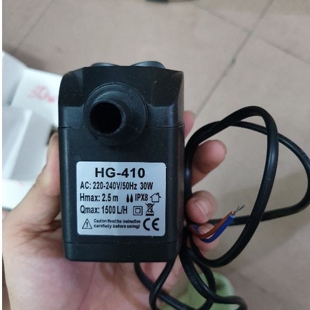 ( CHÍNH HÃNG ) Bơm chìm mini 30W bơm bể cá hòn non bộ bơm nước quạt điều hòa MÀU ĐEN TỰ NGẮT - BẢO HÀNH ĐỔI MỚI