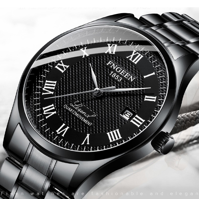 Đồng Hồ Nam FNGEEN FN0567 Doanh nhân 2019 Mặt Vân Dây Thép Không Gỉ Cao Cấp_FULL BOX | BigBuy360 - bigbuy360.vn