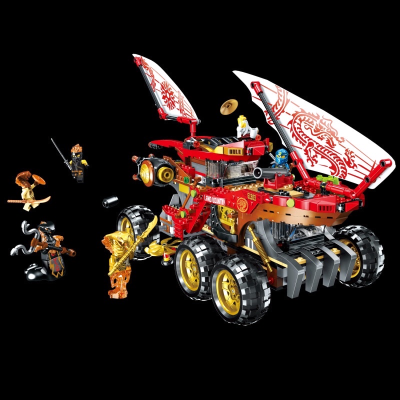 Lắp ráp xếp hình Xếp Hình Ninjago Cỗ Xe Tăng Xa Mạc PRCk 61029/ 2085 - 1178 Mảnh