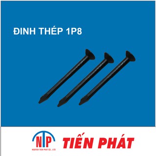 Đinh thép đóng nẹp, tường (~180 đinh / hộp )