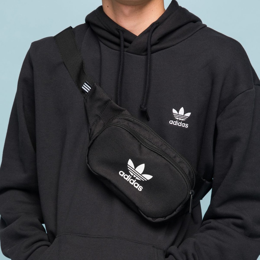 ⚡️ (GIÁ BÁN SỈ) Túi đeo chéo Adidas ORIGINALS ESSENTIAL CROSSBODY BAG - BLACK DV2400 [GIÁ RẺ]