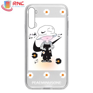 Ốp lưng Realme 6 Pro Hoa cúc peaceminusone dẻo trong Silicone in hình(sản phẩm có 6 mẫu)