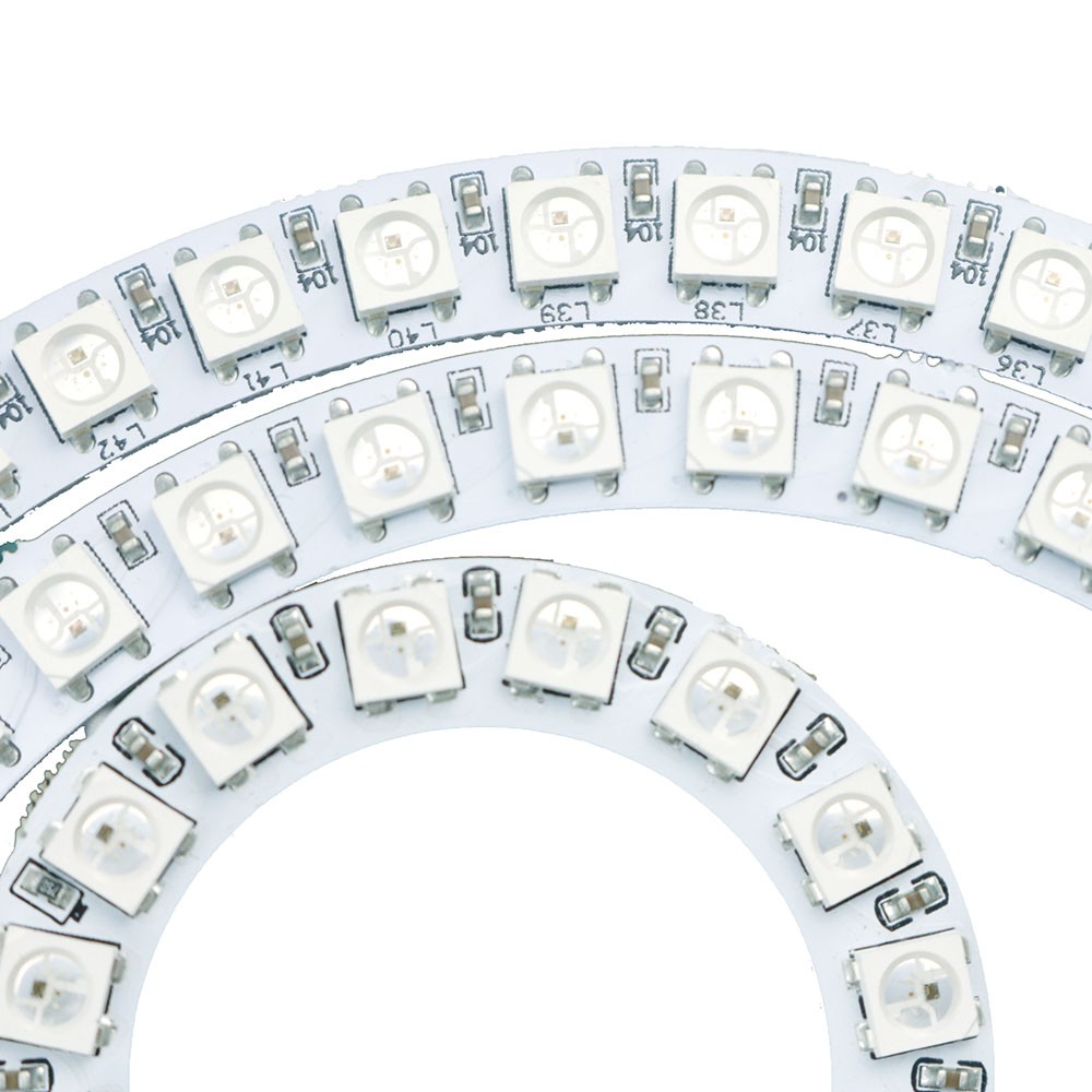 Xnbada Mô Đun Đèn Led Tròn Ws2812B 16-45leds 5v