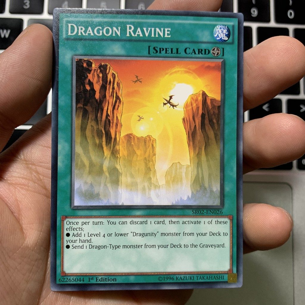 EN]Thẻ Bài Yugioh Chính Hãng] Dragon Ravine