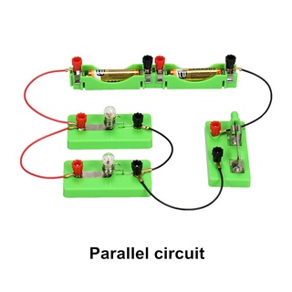 BULB CIRCUIT WITH SWITCH, SIMPLE ELECTRIC CIRCUIT FOR SCIENCE STEM DIY EDUCATIONAL EXPERIMENT