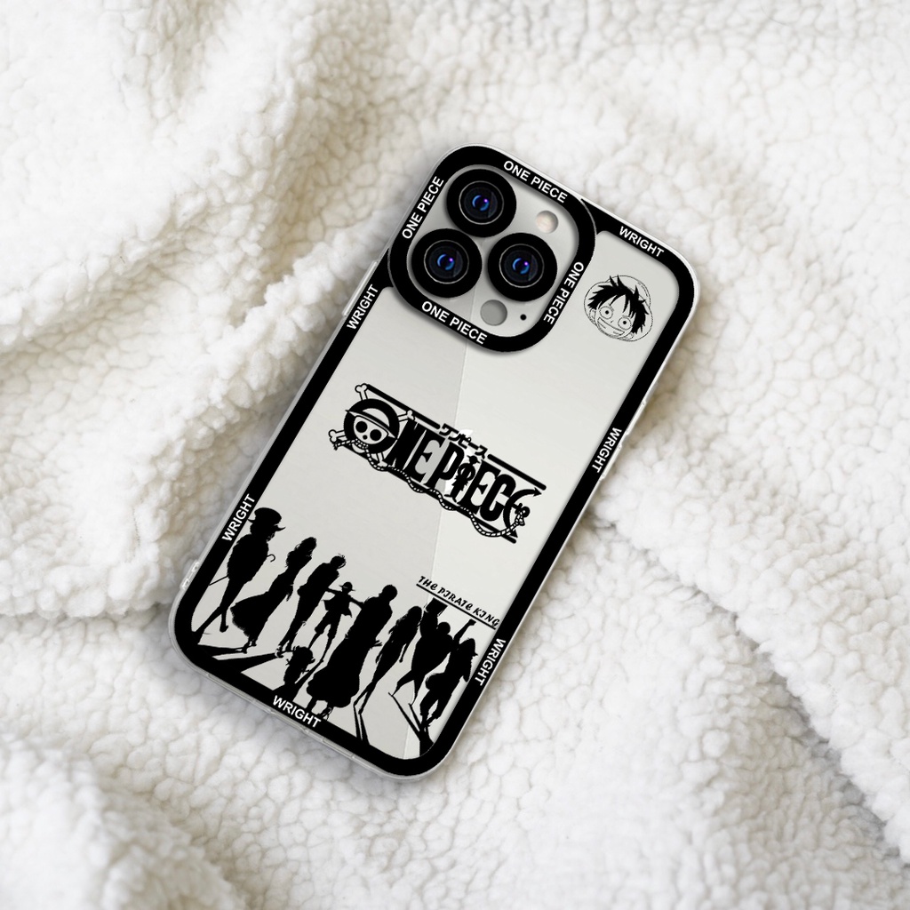 Ốp lưng iphone cạnh vuông One Piece Wrightcase 6plus/7/8/8plus/x/xs/11/12/pro/max/plus/promax