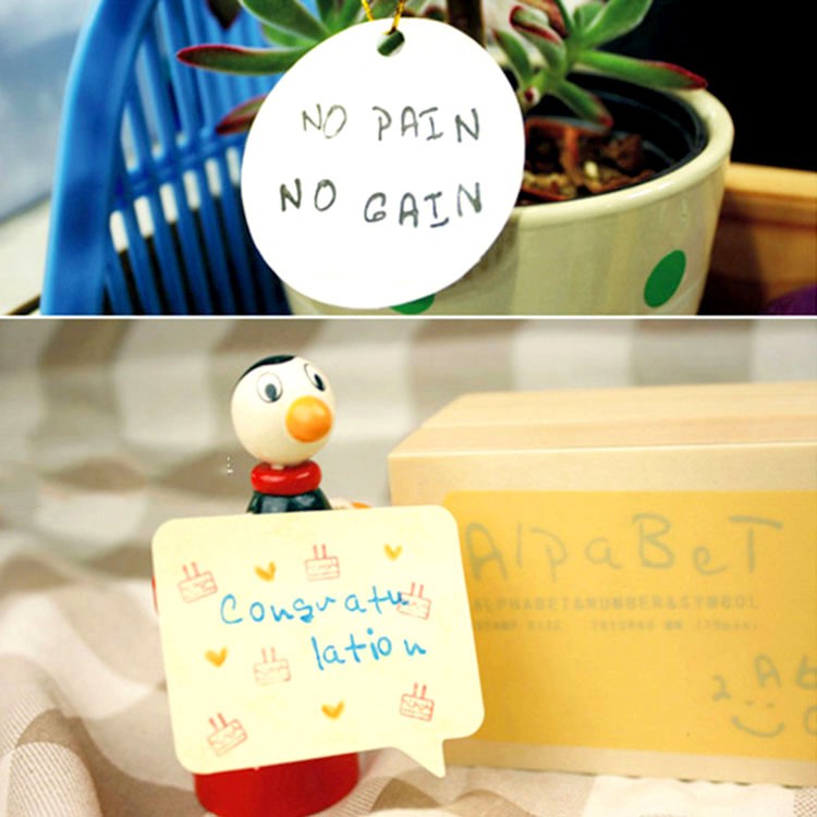 Bộ con dấu gỗ Bảng Chữ Alphabet