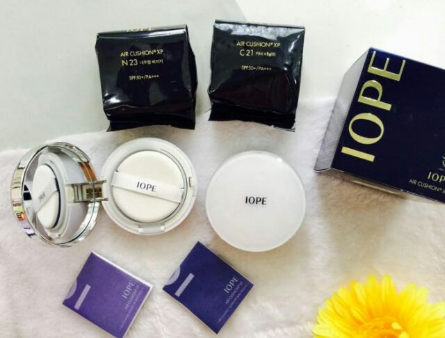 PHẤN NƯỚC CUSHION IOPE MUA 1 TẶNG 1 LÕI