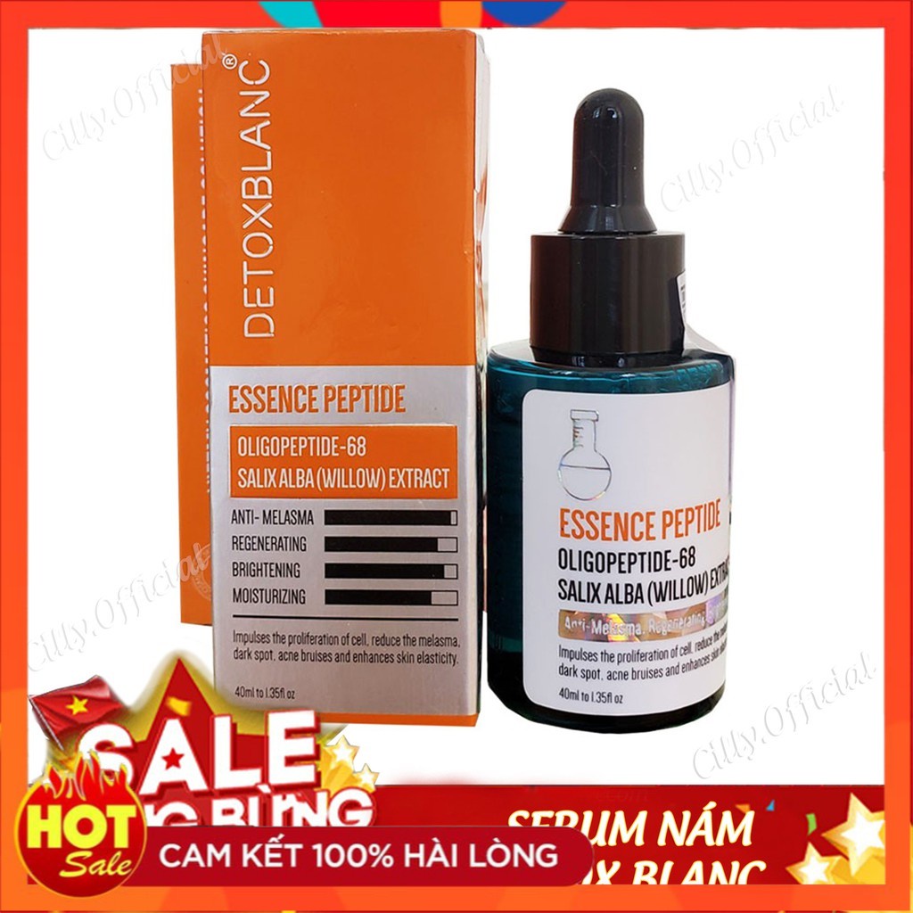 Serum nám detox blanc số 12 hàng chuẩn mẫu mới nhất hộp 40ml -ENJ