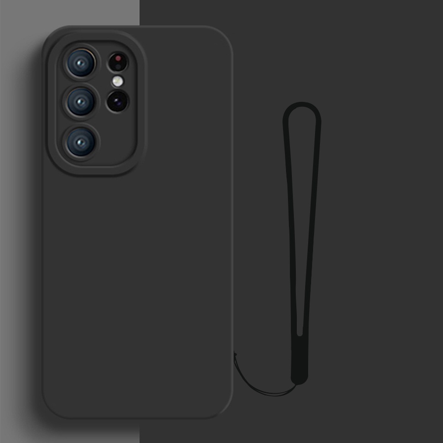 Ốp Điện Thoại TPU Dẻo Thời Trang Kèm Dây Đeo Cho Samsung Galaxy A03 A12 A13 A23 A33 A34 A52 A53 A54 A52s A73 5G
