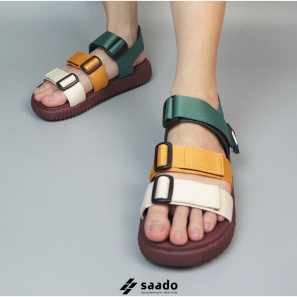 [CHÍNH HÃNG] SANDAL SAADO | BC04  – Tropical Festival | Giày Dép Xăng Đan SAADO Phiên Bản Giới Hạn