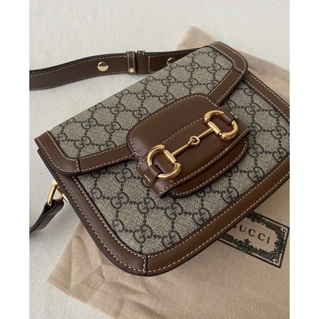 Túi Gucc.i Horsebit 1955 Vintage