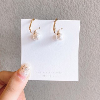 [FREESHIP] [MÃ NGUYXAM giảm 5k đơn 50k] Bông tai vòng tròn n.tra.i đeo sát tai màu vàng cá tính
