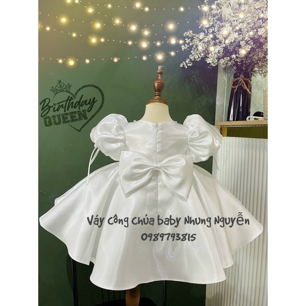 Váy công chúa1 nơ nhung Nguyễn